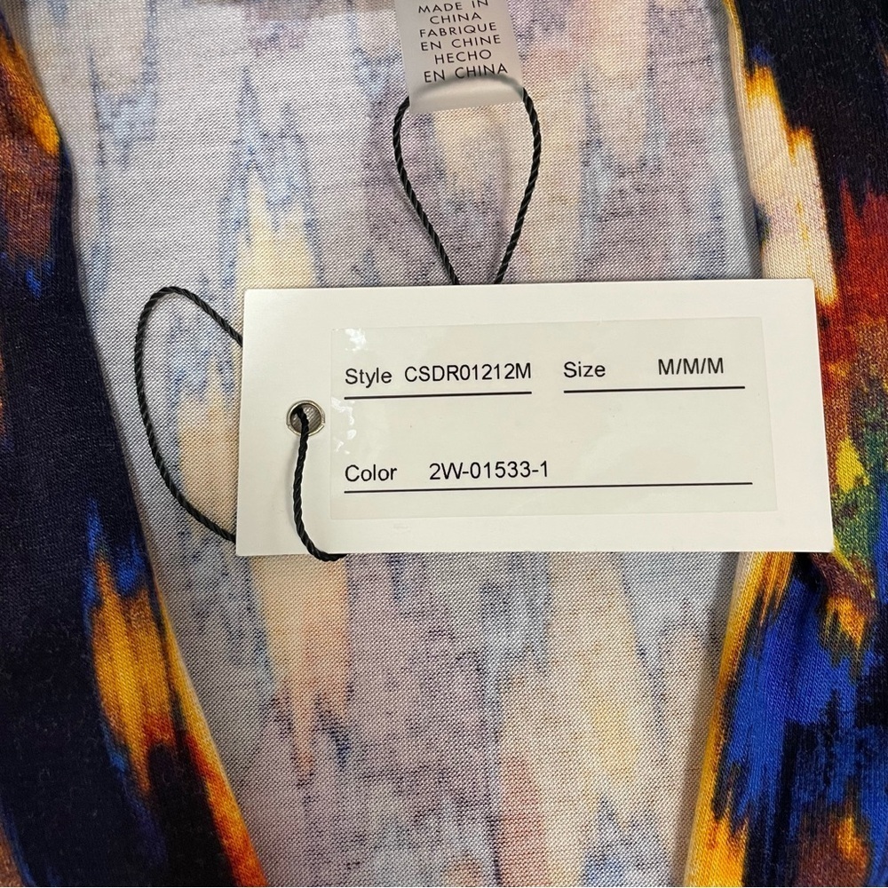 NWT New Cable & Gauge Sport Ikat Maxi Dress Size M - Picture 7 of 9